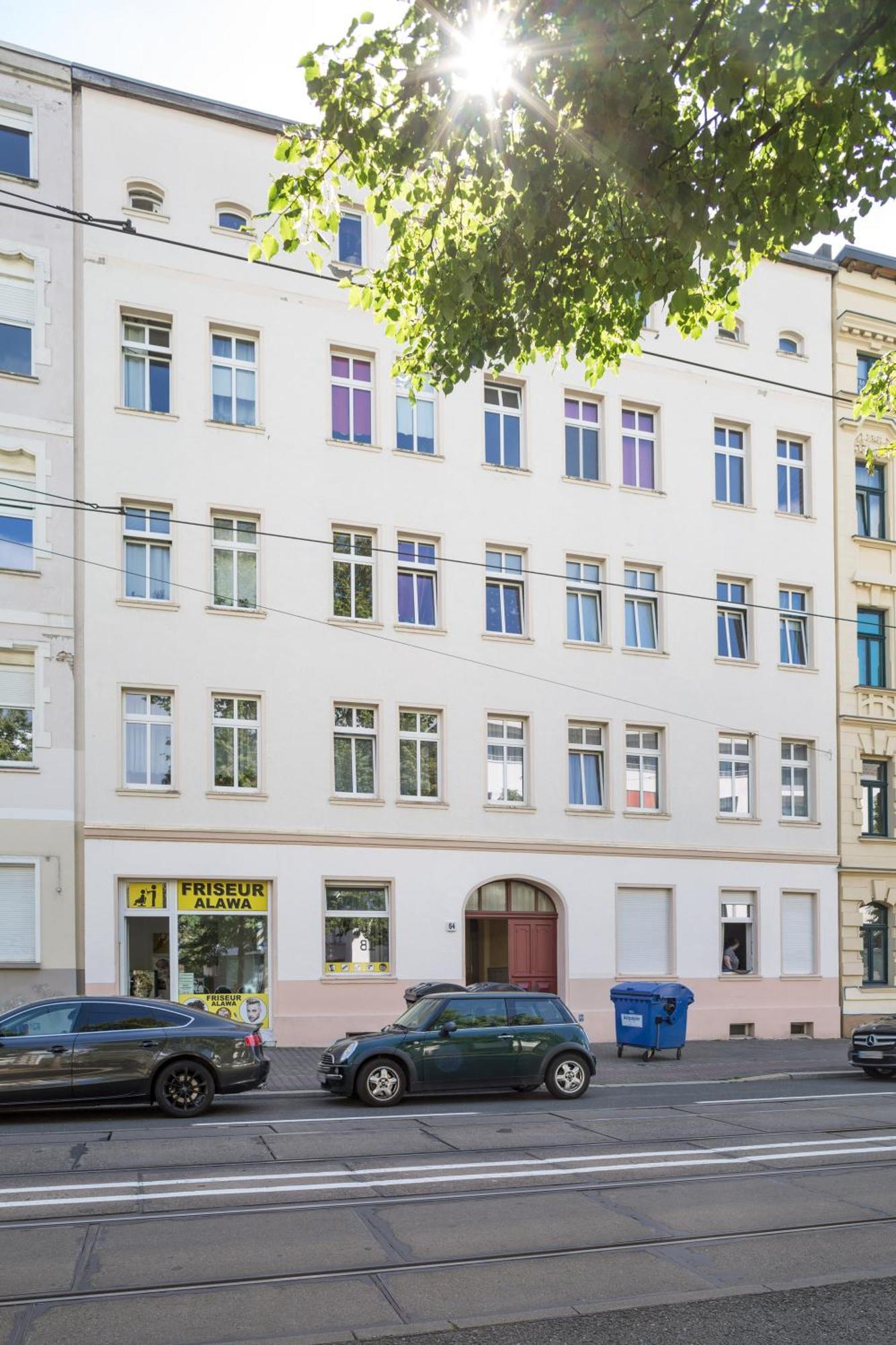 Helle Wohnung Mit Balkon In Gruenen Innenhof - W-Lan, 4 Schlafplaetze Magdeburg Exterior photo